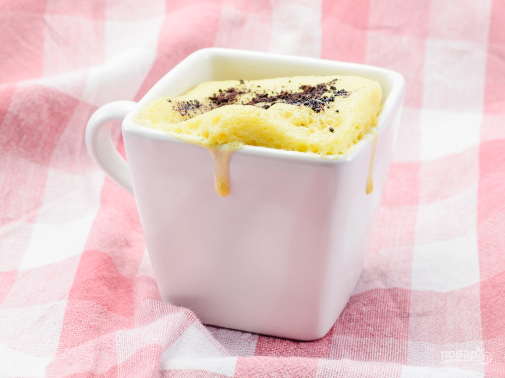 Ванильный чизкейк в кружке