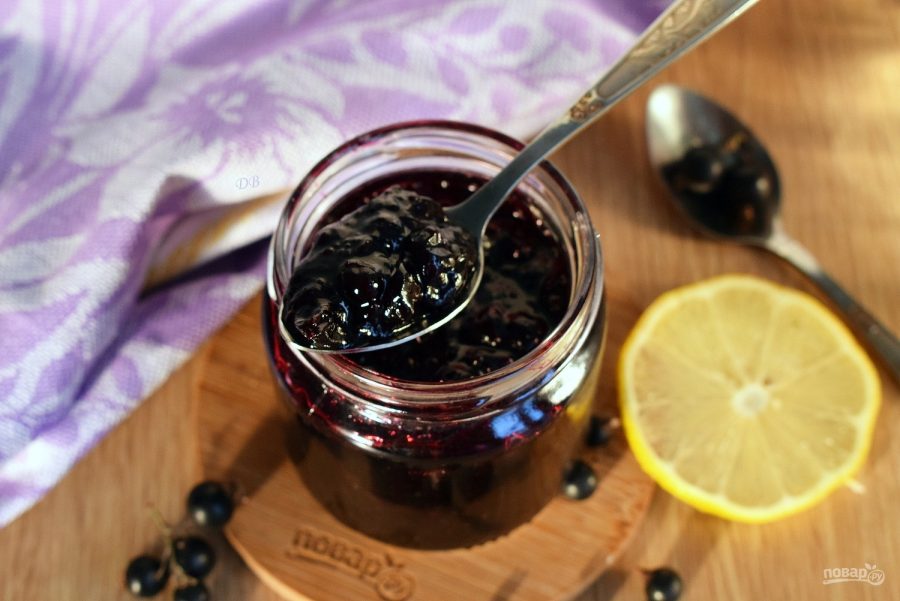 Варенье из черной смородины 