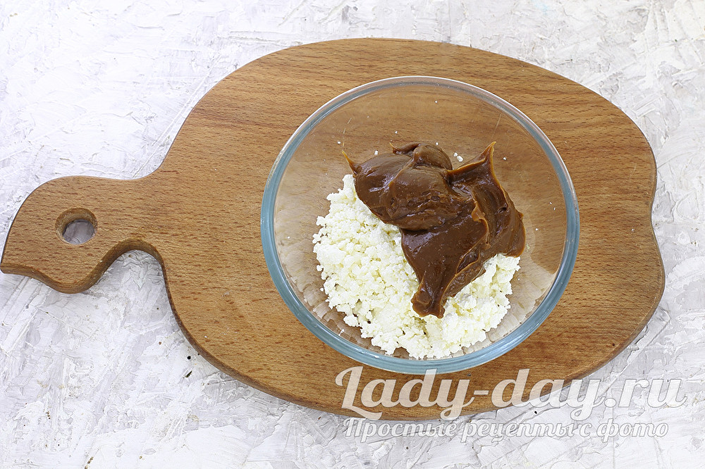 творог и сгущенка