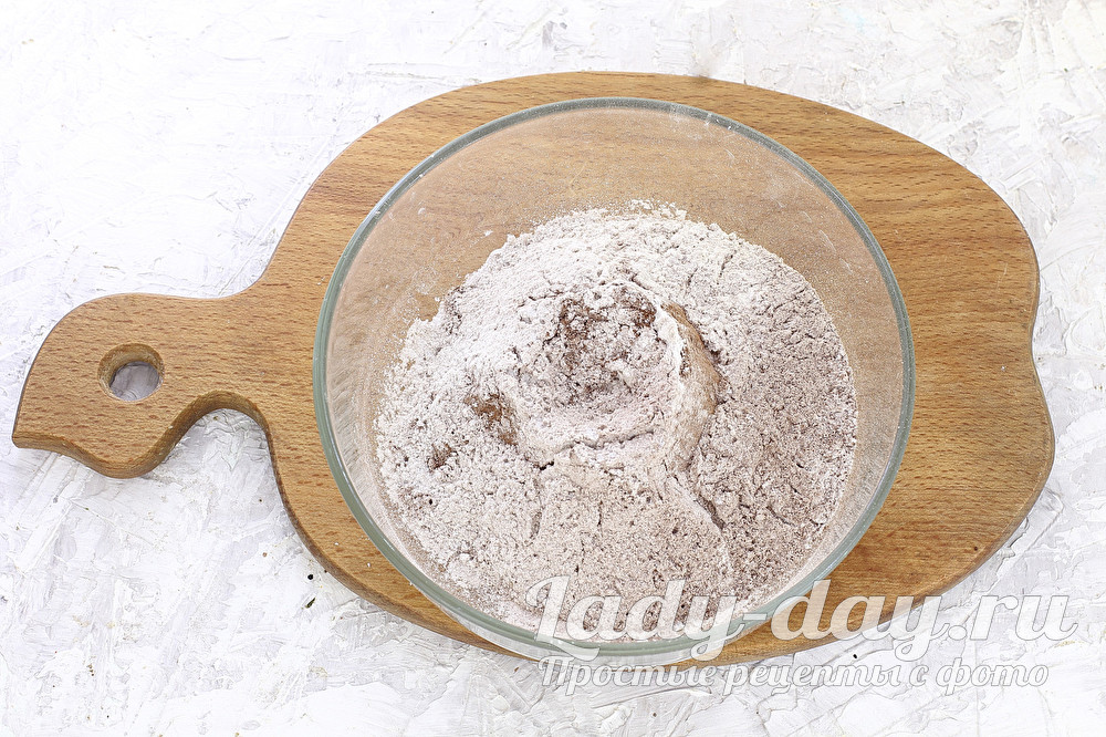 мука и какао