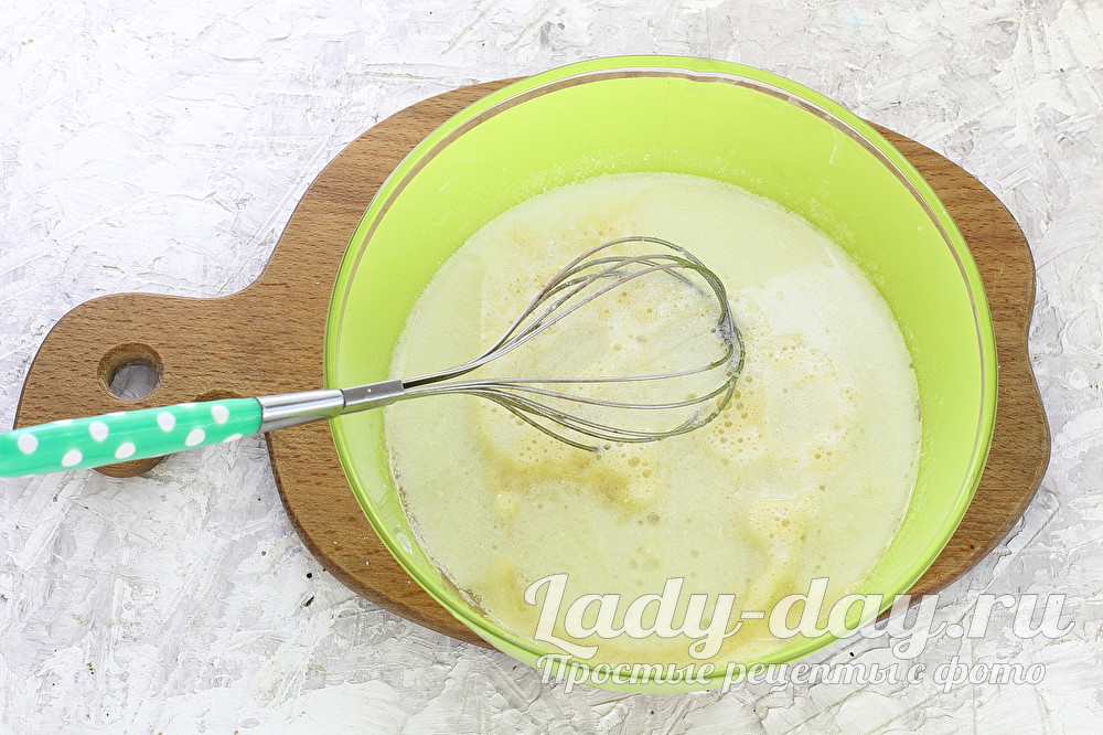 кефир и масло