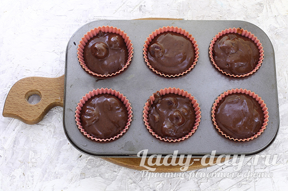 маффины в формах