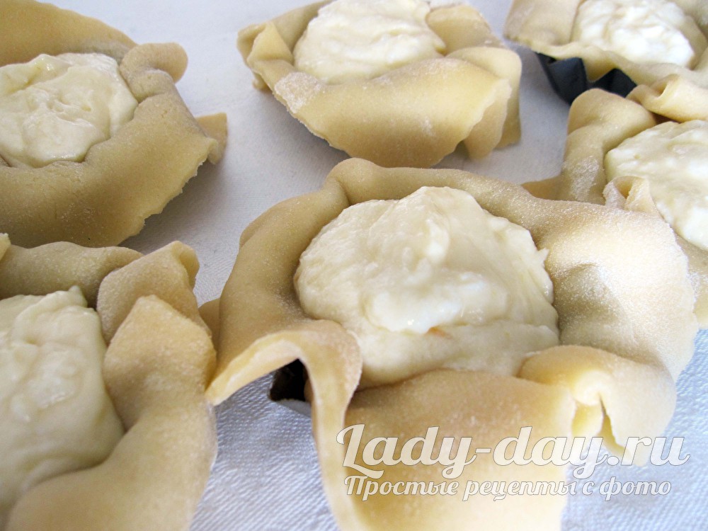 Печенье с творогом фото