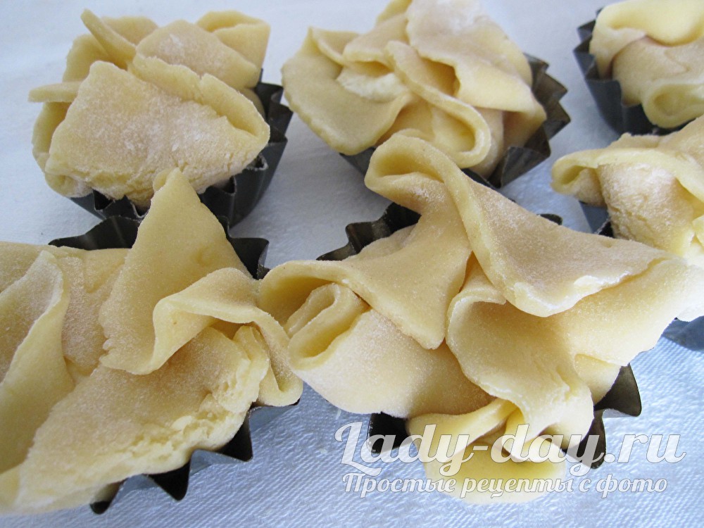 Печенье с творогом в духовке