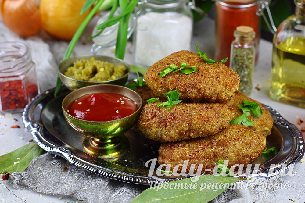 Вкусные, сочные котлеты из фарша, рецепт с фото на сковороде
