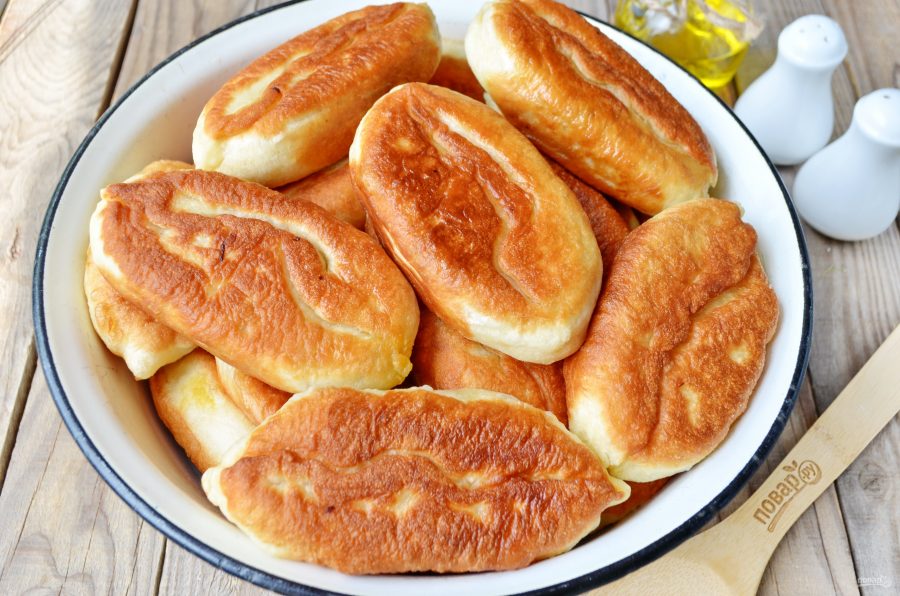 Пирожки с капустой жареные