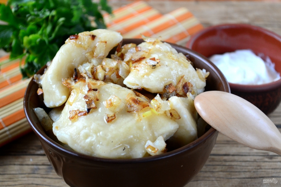 Вареники с картошкой