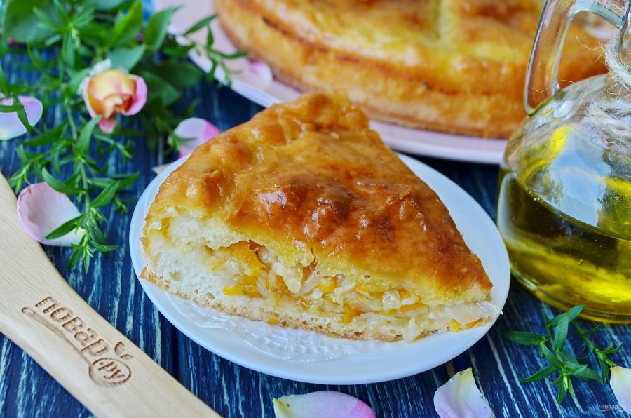 Пирог с капустой