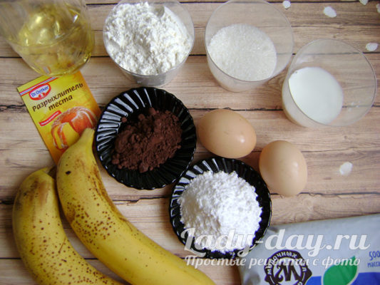 ингредиенты для торта