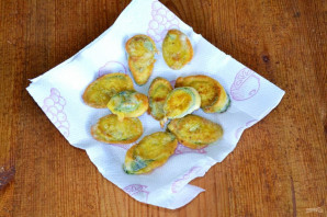 Жареные маринованные огурцы - фото шаг 7