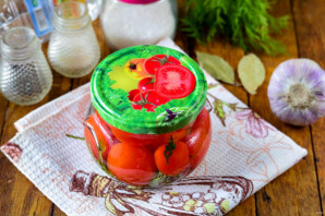 Помидоры маринованные со стерилизацией - фото шаг 7