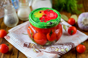 Помидоры маринованные со стерилизацией - фото шаг 8