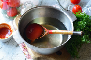 Помидоры с кетчупом на зиму - фото шаг 5