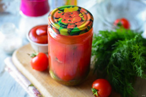 Помидоры с кетчупом на зиму - фото шаг 8