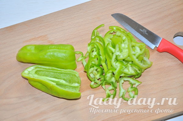 нарезанный перец