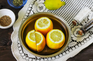 Соленые лимоны по-мароккански - фото шаг 3