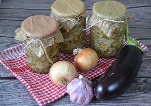Баклажаны с луком как грибы - фото шаг 10