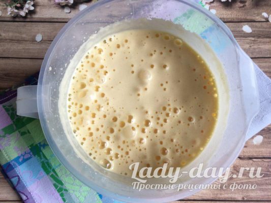 взбитые яйца