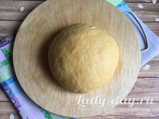замешанное тесто