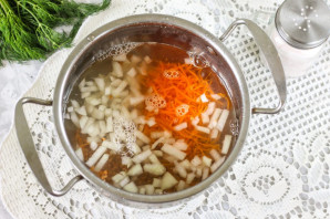 Гречневый суп для ребенка 1 года - фото шаг 4