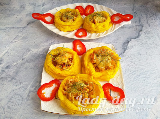 остудить готовое блюдо