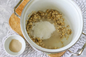 Квас из овсяных хлопьев - фото шаг 3