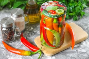 Маринованный острый перец - фото шаг 4