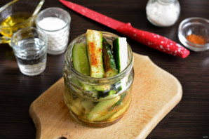 Огурцы на зиму с корейской приправой - фото шаг 5