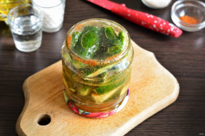 Огурцы на зиму с корейской приправой - фото шаг 7