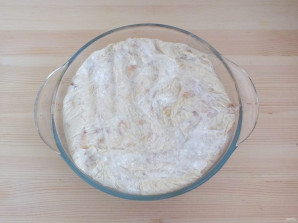 Торт из печенья с бананом - фото шаг 6