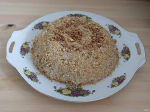 Торт из печенья с бананом - фото шаг 8