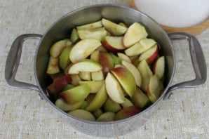 Варенье из яблок с курагой - фото шаг 2