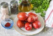 Золотистая картошка в духовке
