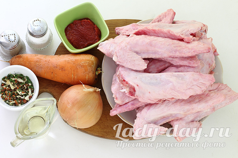 крыло индейки