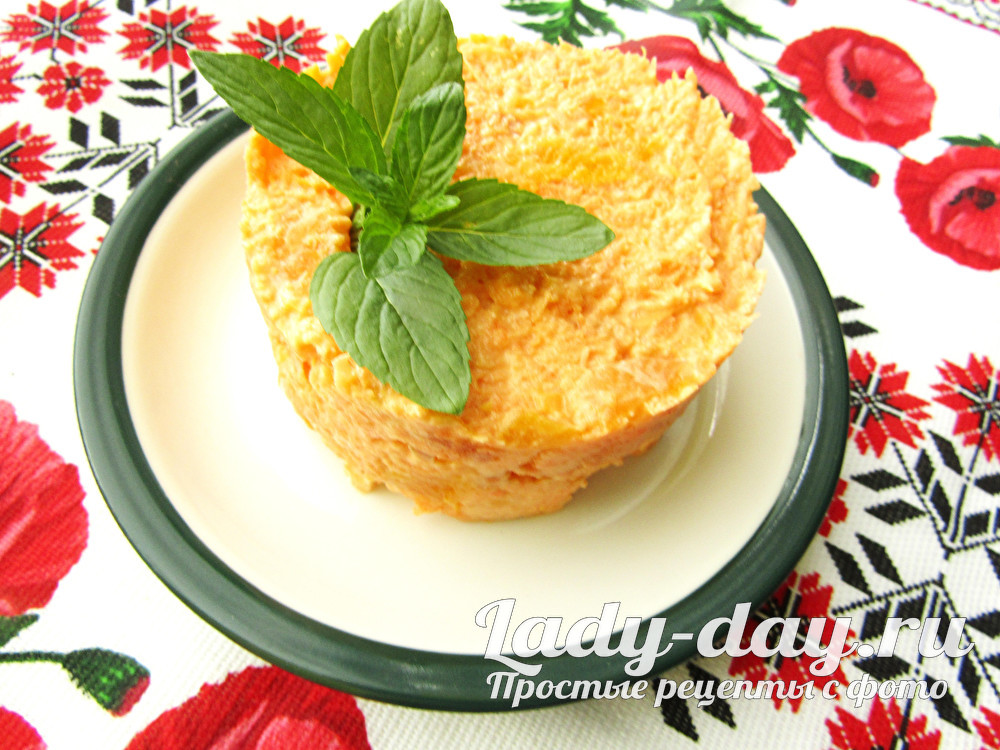 Салат из моркови с лимоном