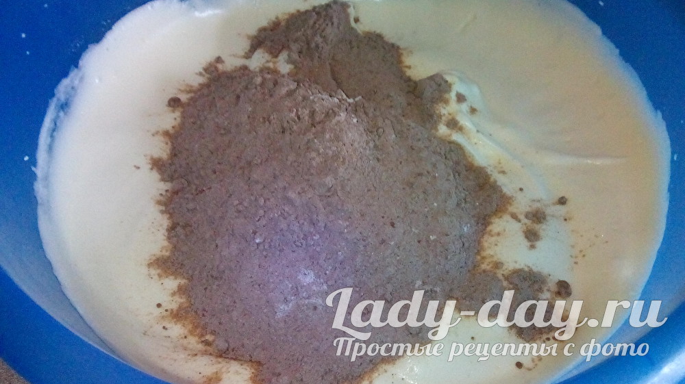 мука и какао