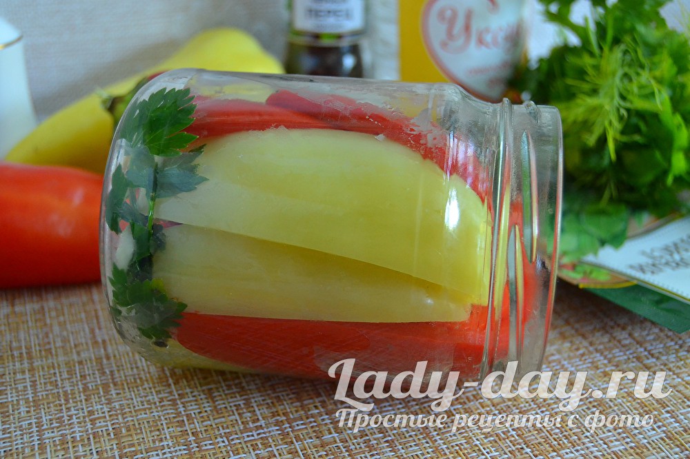 зелень и перец