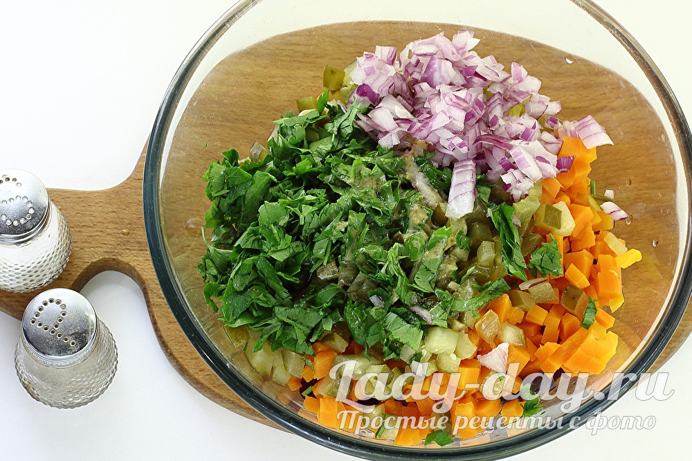 лук и петрушка