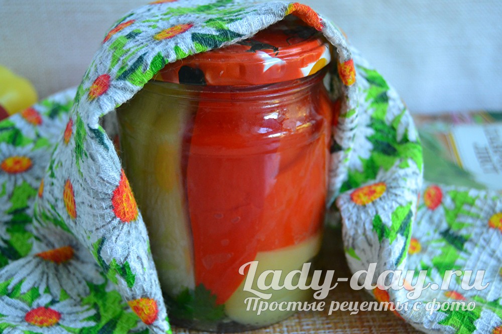маринованный сладкий перец на зиму рецепт без стерилизации