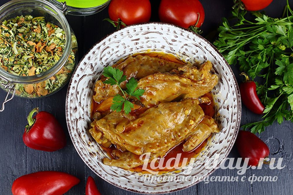  Рецепт как вкусно приготовить крыло индейки