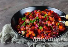 Вкусный салат винегрет без картошки