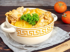 Крылышки с картошкой в мультиварке - фото шаг 8