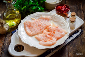 Крученики из куриного филе - фото шаг 2