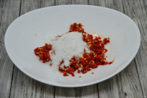 Перечная паста - фото шаг 3