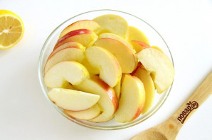 Песочный пирог с яблоками от Юлии Высоцкой - фото шаг 6