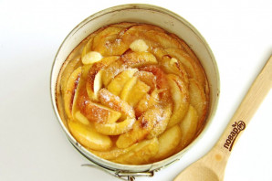 Песочный пирог с яблоками от Юлии Высоцкой - фото шаг 10