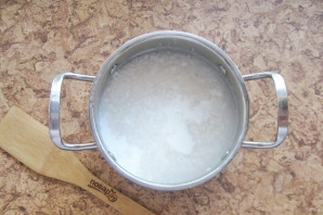 Рисовая молочная каша как в детском саду - фото шаг 6