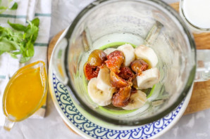 Смузи с молоком - фото шаг 3