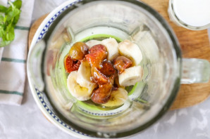 Смузи с молоком - фото шаг 4