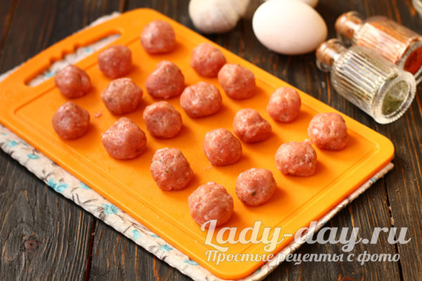 фрикадельки